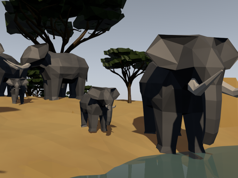Savannah Elephants 5